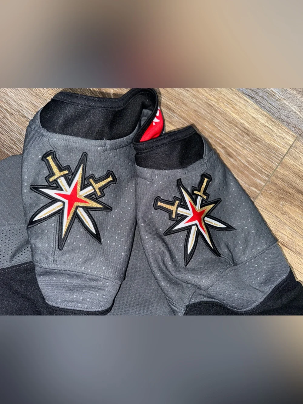 Men's Vegas Golden Knights Adidas Gray Alternate Jersey Size 50